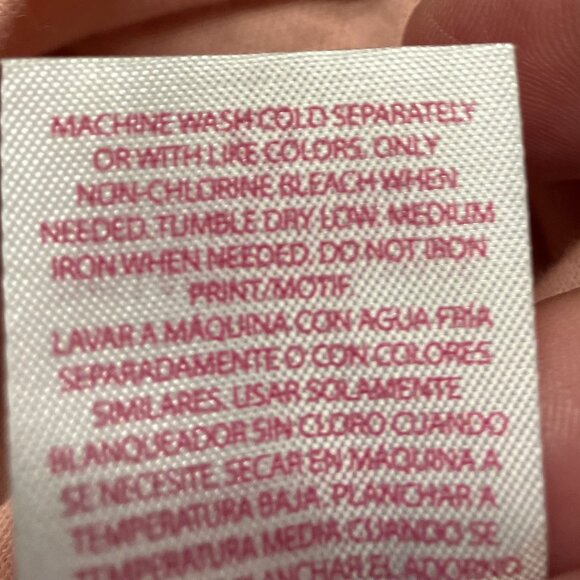 No Boundaries Womens Juniors Long Sleeve Light Pink T-Shirt Extra Large XL - Picture 4 of 6